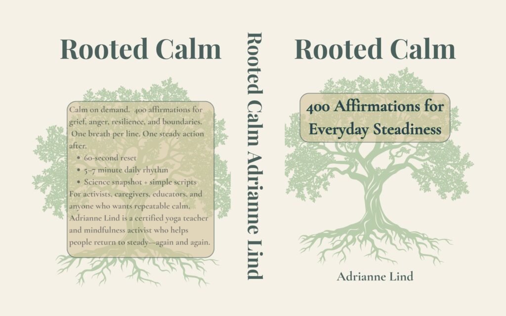 Rooted Calm book cover - 400 Affirmations for Everyday Steadiness