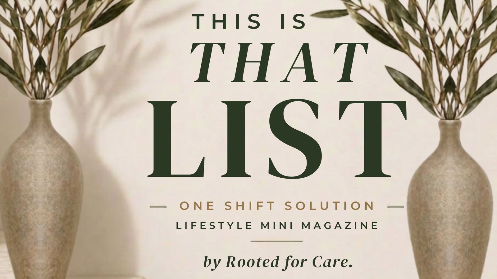 Issue 03 – This Is That  List – June 2026
